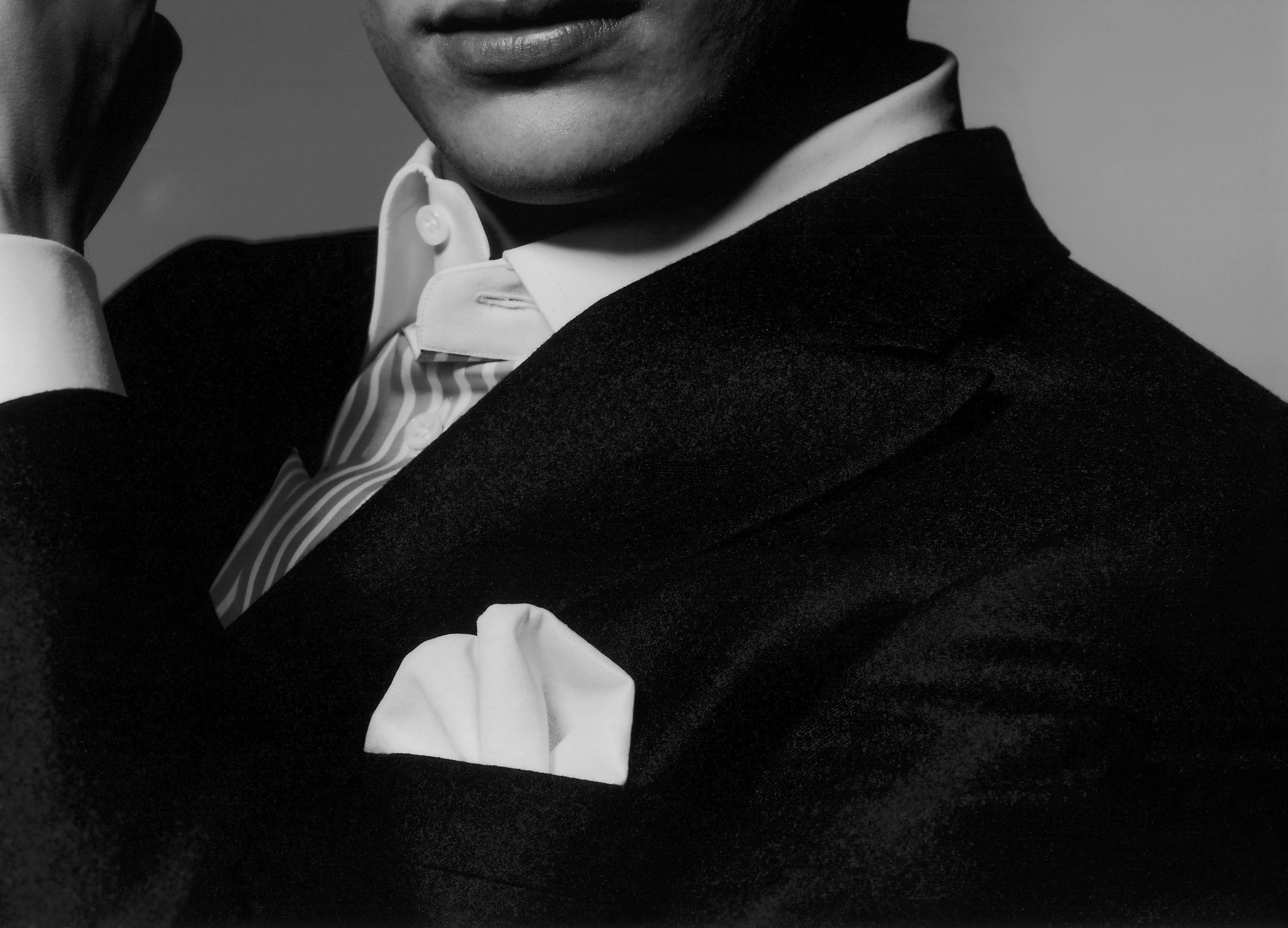 Suit pocket squares quite a history! Dormeuil