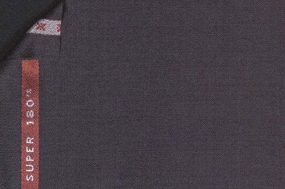 Dormeuil Fabric Grey Semi Plain 100% Wool (Ref-180231)