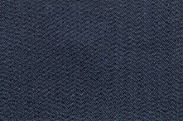 Dormeuil Fabric Blue Herringbone 100% Wool (Ref-180585)