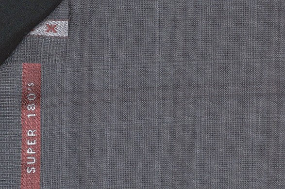Dormeuil Fabric Grey Check 100% Wool (Ref-180617)