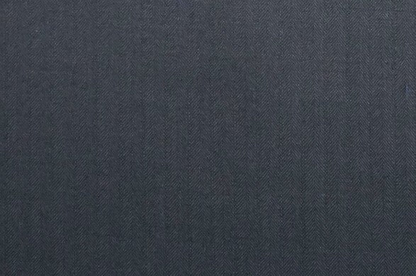 Dormeuil Fabric Navy Herringbone 80% Wool 8% Silk 6% Lama Pacos 6% Cashmere (Ref-182303)