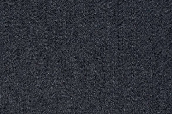 Dormeuil Fabric Navy Herringbone 80% Wool 8% Silk 6% Lama Pacos 6% Cashmere (Ref-182304)