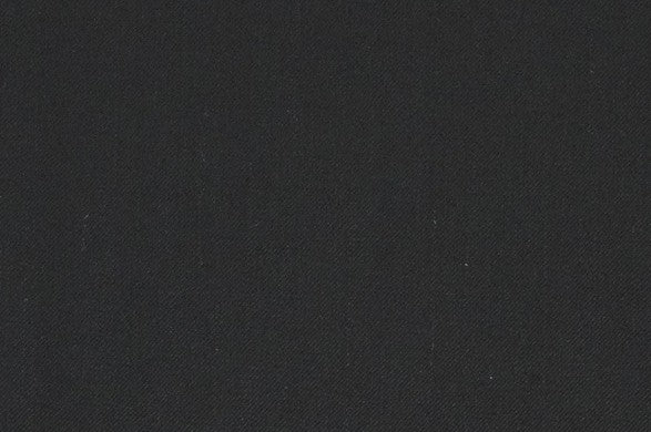 Dormeuil Fabric Black Plain 80% Wool 8% Silk 6% Lama Pacos 6% Cashmere (Ref-182313)