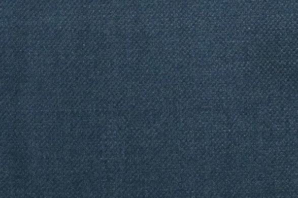 Dormeuil Fabric Blue Plain 65% Wool 15% Silk 10% Lama Pacos 10% Cashmere (Ref-182403)
