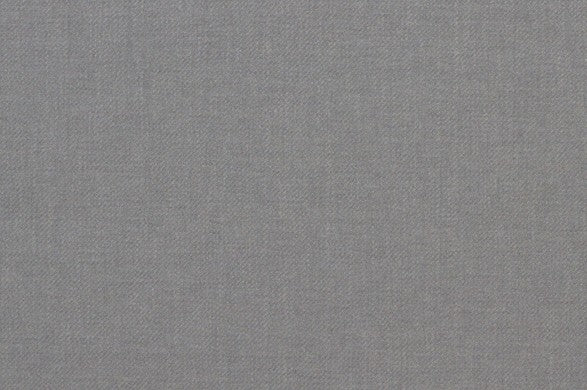 Dormeuil Fabric Grey Plain 100% Wool (Ref-200224)