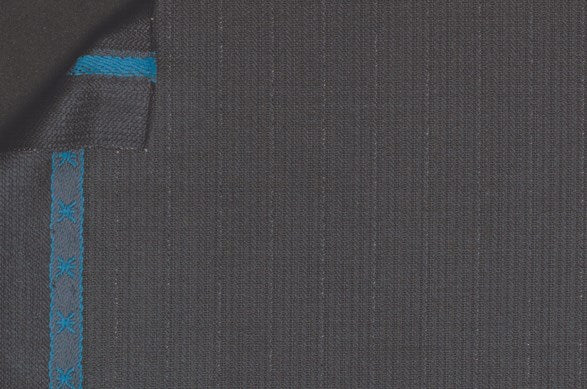 Dormeuil Fabric Navy Stripe 100% Wool (Ref-200245)