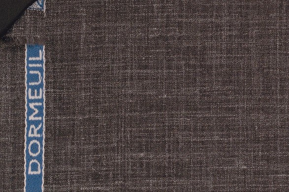 Dormeuil Fabric Green Plain 50% Wool 30% Silk 20% Linen (Ref-417120)