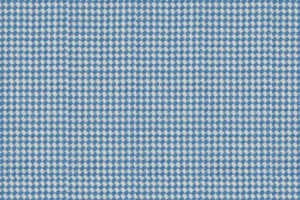 Dormeuil Fabric Blue Micro Design 83% Wool 17% Linen (Ref-417474)