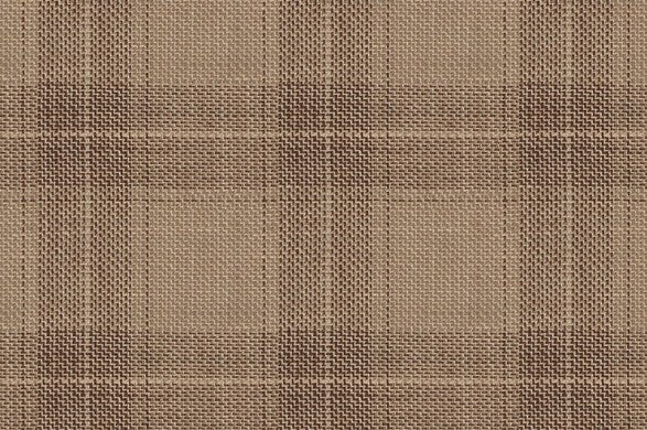 Dormeuil Fabric Beige Check 53% Wool 47% Linen (Ref-417650)