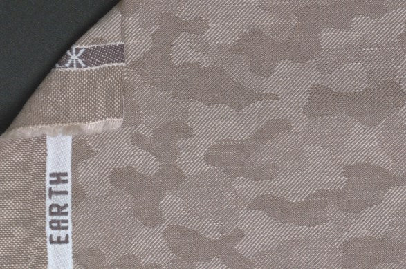 Dormeuil Fabric Beige Jacquard 54% Wool 46% Linen (Ref-417700)