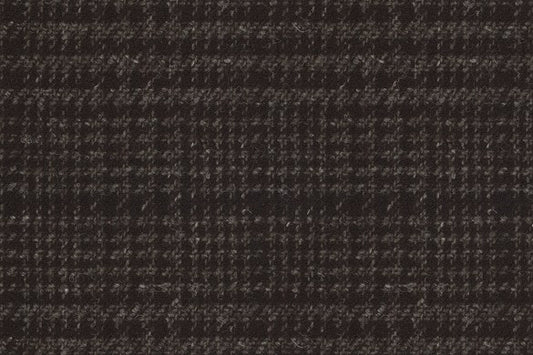Dormeuil Fabric Brown Check 83% Wool 8% Silk 8% Linen 1% Lycra (Ref-779709)