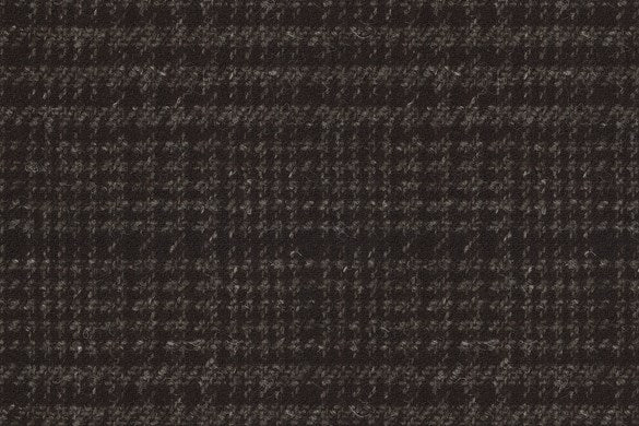 Dormeuil Fabric Brown Check 83% Wool 8% Silk 8% Linen 1% Lycra (Ref-779709)