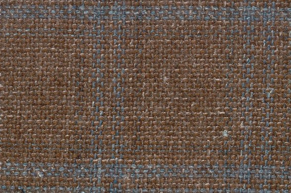 Dormeuil Fabric Brown Check 60% Wool 18% Silk 16% Polyamide 6% Linen (Ref-780023)