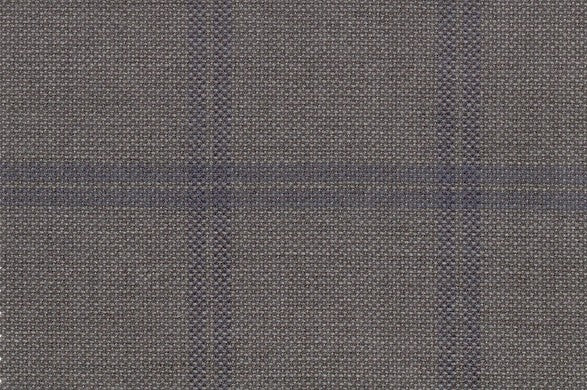 Dormeuil Fabric Grey Check 95% Wool 5% Cashmere (Ref-792007)