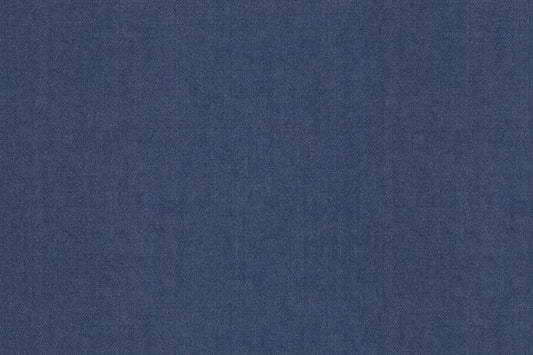 Dormeuil Fabric Blue Plain 70% Cashmere 30% Silk (Ref-794323)