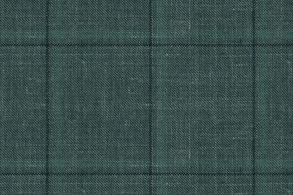 Dormeuil Fabric Green Check 33% Cashmere 29% Wool 29% Silk 9% Linen (Ref-794351)