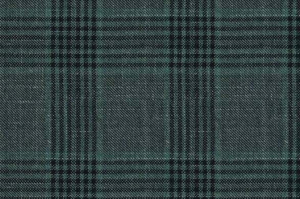 Dormeuil Fabric Green Check 38% Cashmere 29% Wool 25% Silk 8% Linen (Ref-794359)