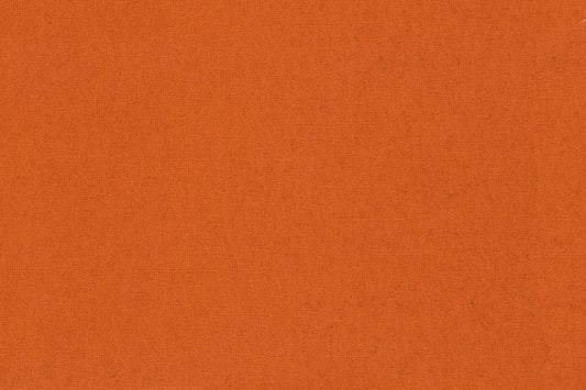 Dormeuil Fabric Orange Plain 100% Cashmere (Ref-795321)