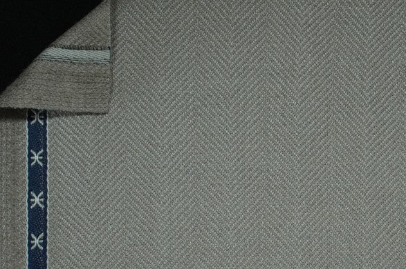 Dormeuil Fabric Beige Herringbone 92% Cashmere 8% Silk (Ref-798102)