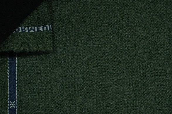 Dormeuil Fabric Green Herringbone 92% Cashmere 8% Silk (Ref-798106)
