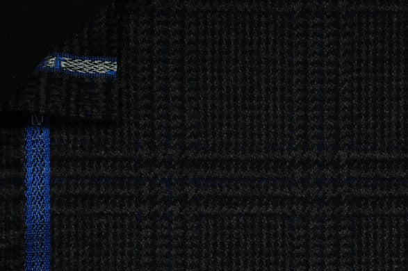 Dormeuil Fabric Brown Check 100% Cashmere (Ref-798201)