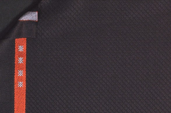 Dormeuil Fabric Black Micro Design 100% Wool (Ref-843368)
