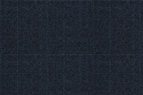 Dormeuil Fabric Blue Check 100% Wool (Ref-843449)