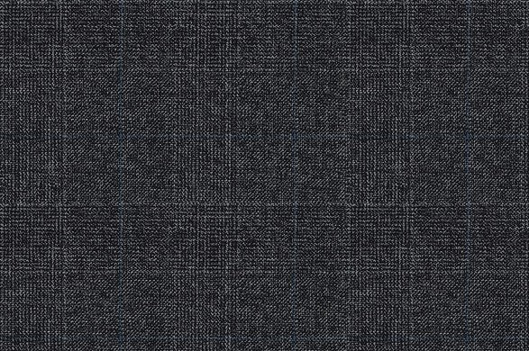 Dormeuil Fabric Grey Check 100% Wool (Ref-843450)
