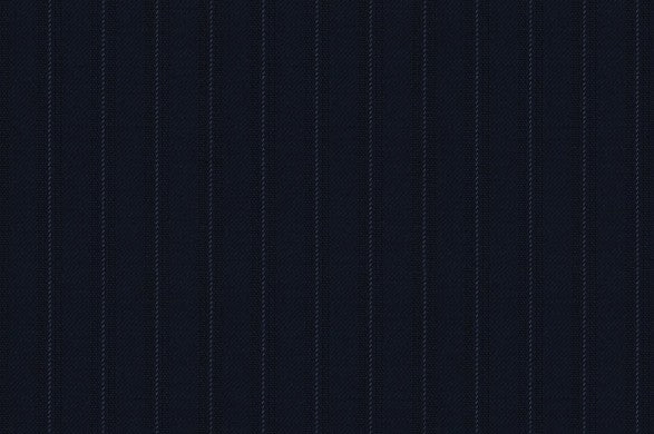 Dormeuil Fabric Navy Stripe 100% Wool (Ref-843452)