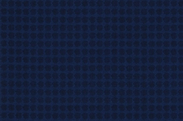 Dormeuil Fabric Blue Semi Plain 100% Wool (Ref-843461)