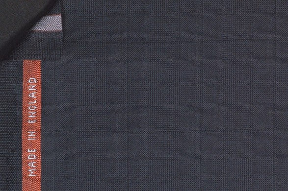 Dormeuil Fabric Green Check 100% Wool (Ref-843481)