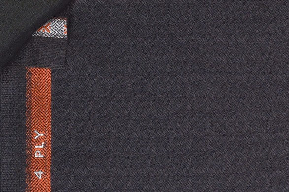 Dormeuil Fabric Navy Micro Design 100% Wool (Ref-844022)