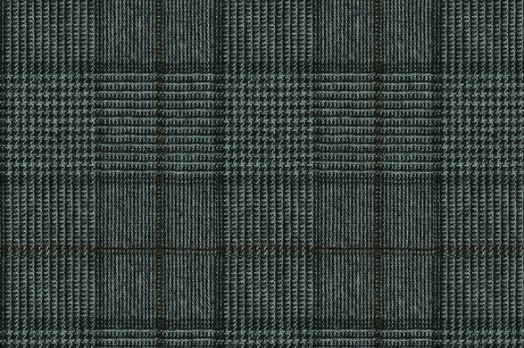 Dormeuil Fabric Green Check 100% Wool (Ref-845002)