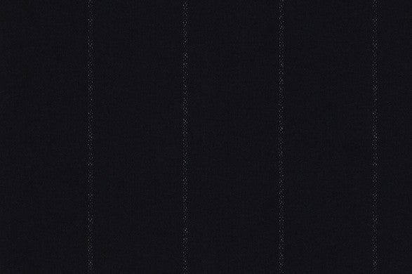 Dormeuil Fabric Navy Stripe 100% Wool (Ref-845006)