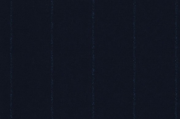 Dormeuil Fabric Blue Stripe 100% Wool (Ref-845007)