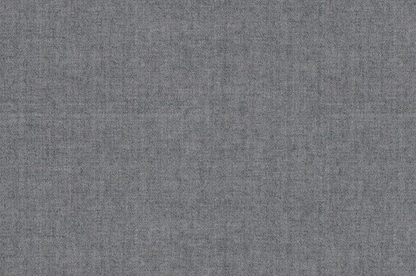 Dormeuil Fabric Grey Plain 100% Wool (Ref-845015)