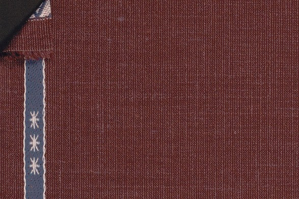 Dormeuil Fabric Purple Plain 35% Wool 23% Bamboo 22% Silk 20% Linen (Ref-881150)