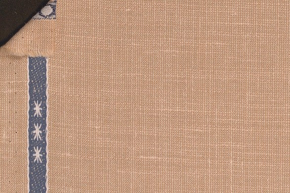 Dormeuil Fabric Beige Plain 35% Wool 23% Bamboo 22% Silk 20% Linen (Ref-881155)