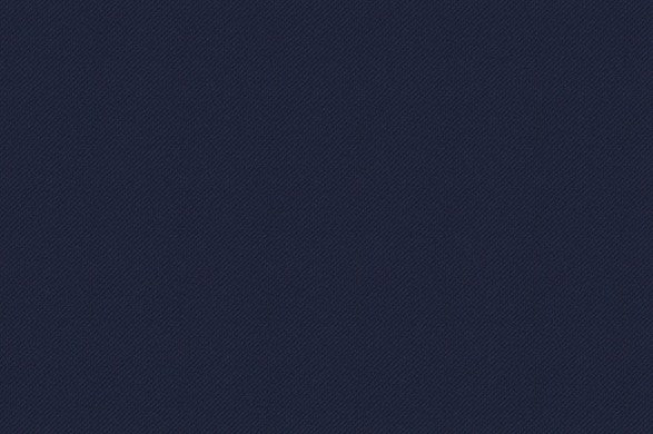 Dormeuil Fabric Navy Plain 57% Wool 43% Cotton (Ref-881203)