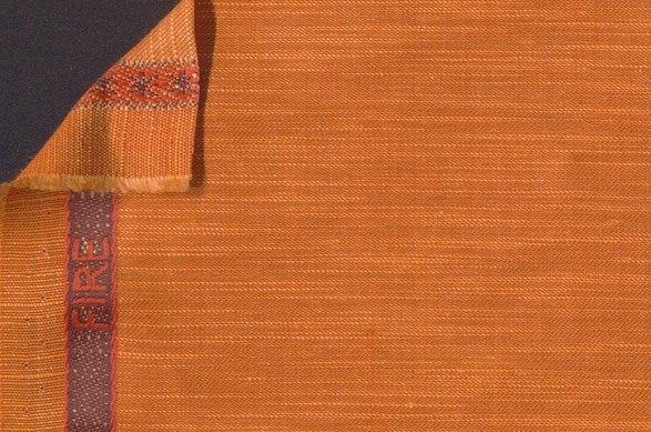 Dormeuil Fabric Orange Plain 55% Linen 45% Wool (Ref-881323)