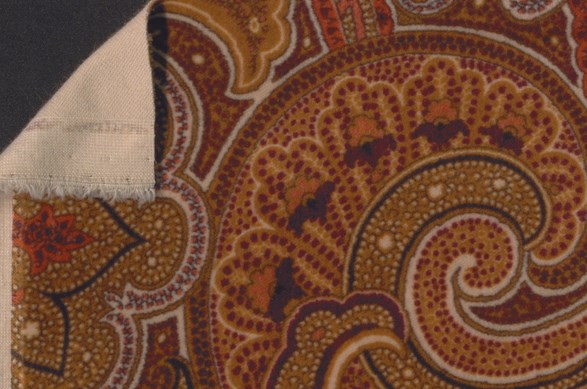 Dormeuil Fabric Brown Velvet 98% Cotton 2% Elastane (Ref-993080)