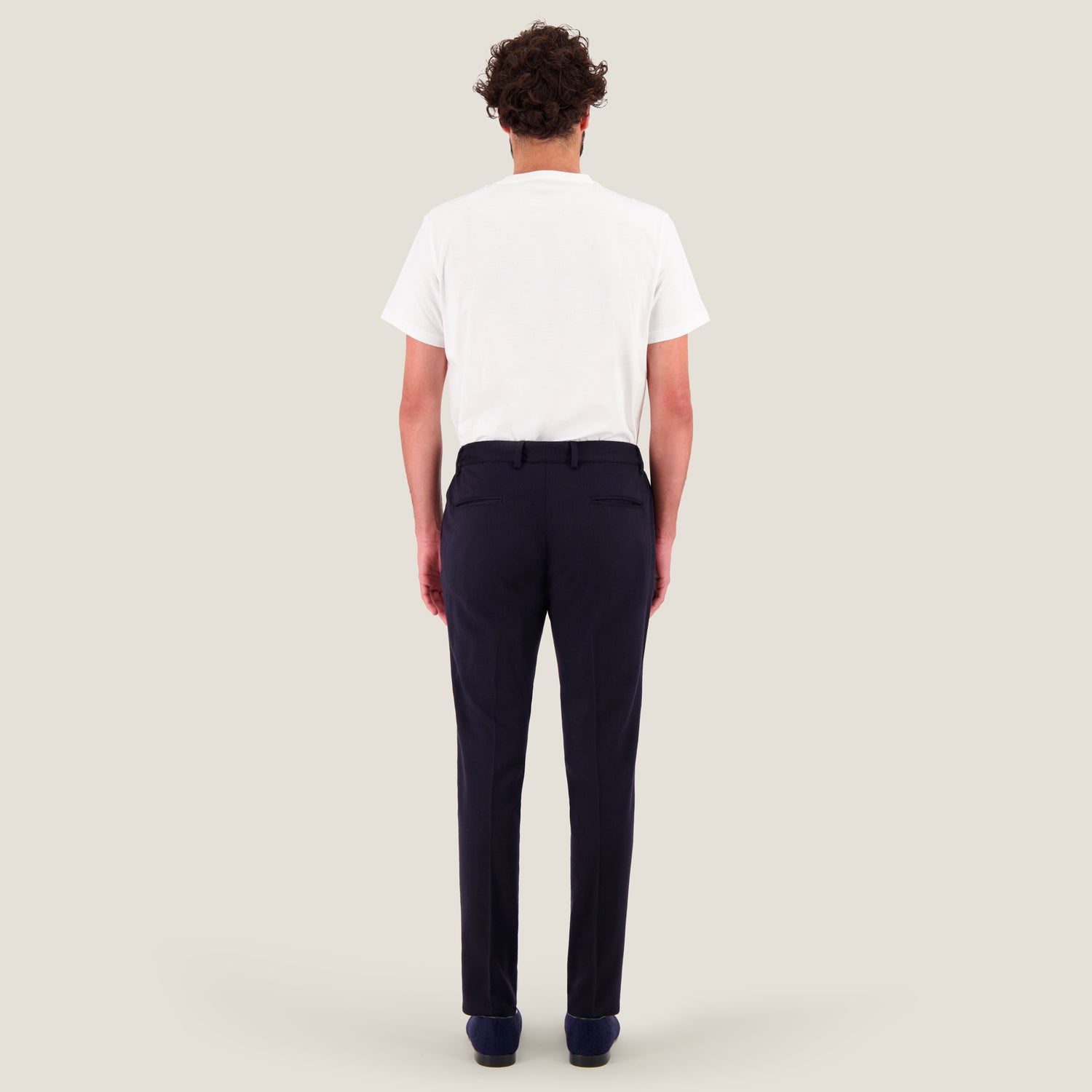 Cashmere Jogpant Navy Marine ネイビー 深蓝色