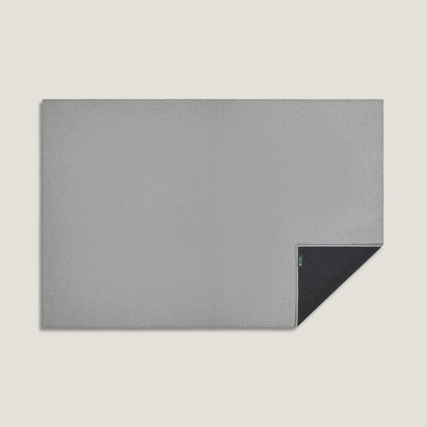 Pure Double Cashmere Throw Double Face (Light & Dark Grey) Double face (gris clair et gris foncé) ダブルフェイス(ライト&ダークグレー) 双面(浅色和深色灰色)