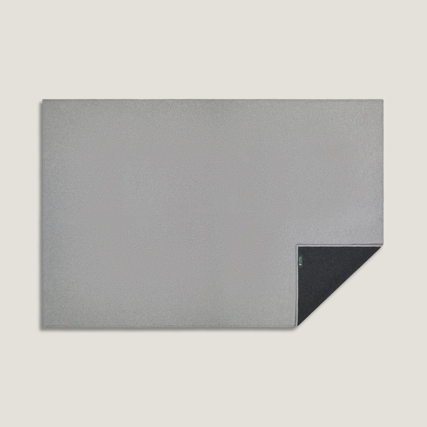 Pure Double Cashmere Throw Double Face (Light & Dark Grey) Double face (gris clair et gris foncé) ダブルフェイス(ライト&ダークグレー) 双面(浅色和深色灰色)
