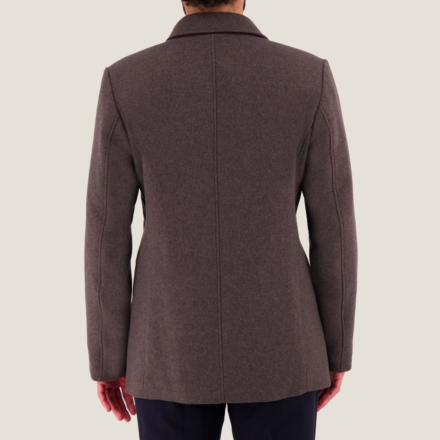 Charles Coat Dormeuil Taupe