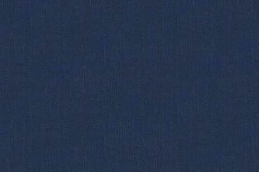 Dormeuil Fabric Blue Plain 70% Cashmere 30% Silk (Ref-794315)