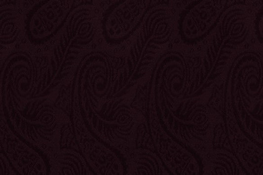 Dormeuil Fabric Burgundy Jacquard 65% Wool 35% Silk (Ref-818003)