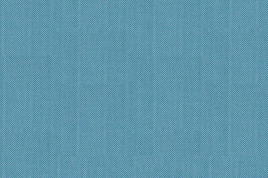 Dormeuil Fabric Blue Plain 57% Wool 43% Cotton (Ref-881128)