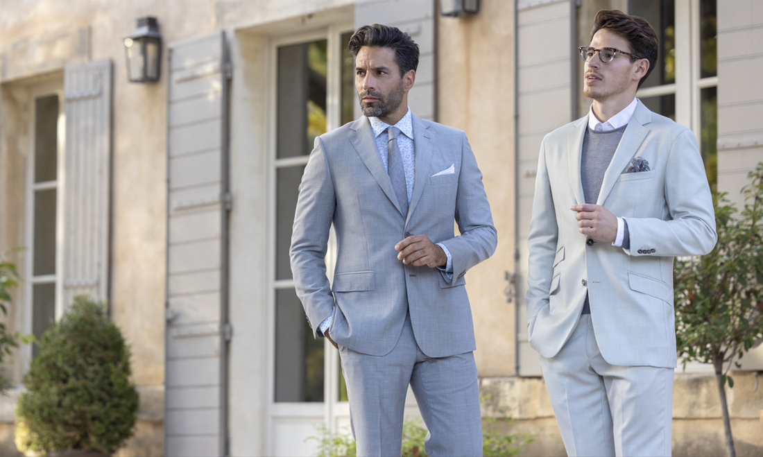 Custom wedding suits : how to look sharp on the big day – Dormeuil