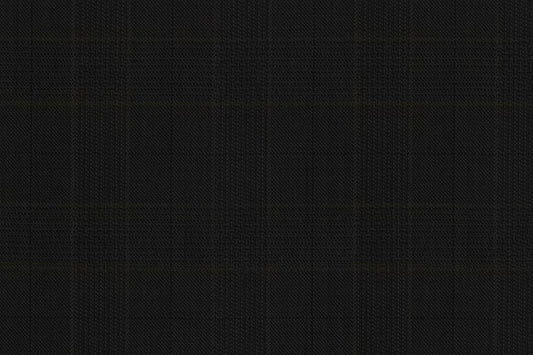 Dormeuil Fabric Brown Check 100% Wool (Ref-164026)